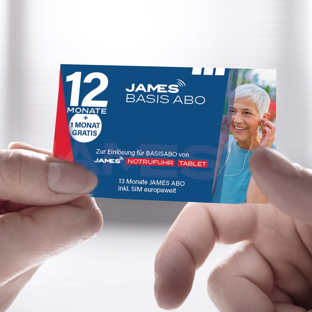 Produktbild JAMES Voucher (12 Monate)